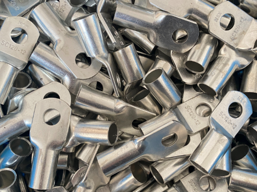 Terminal and lugs